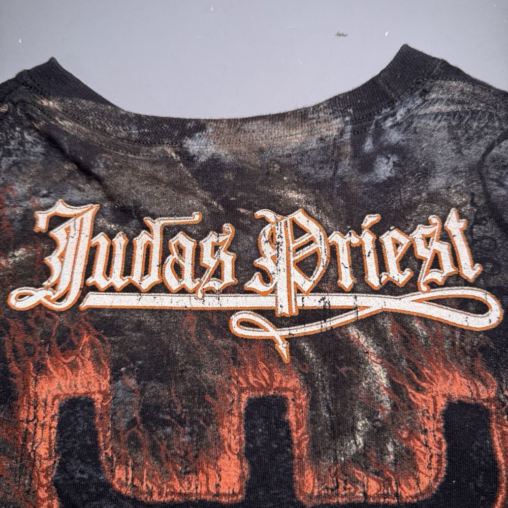 Judas Priest Sad Wings of Destiny Graphic T Shirt Size XL L Hanes Tag Metal Rock - Picture 16 of 16